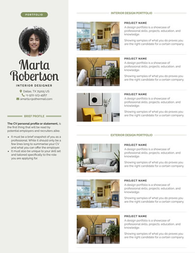 Resume Template 506